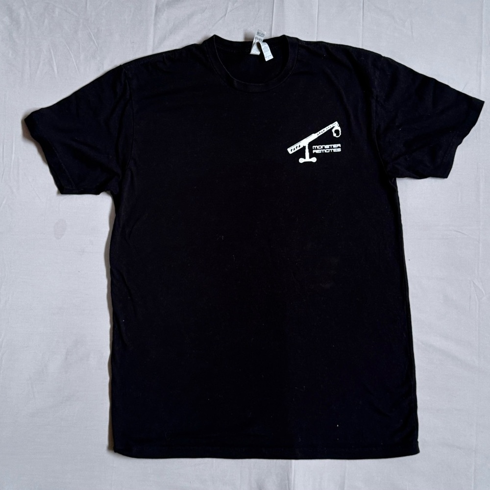 Men’s Zero Day Crew Shirt Black Graphic T-shirt Size L
